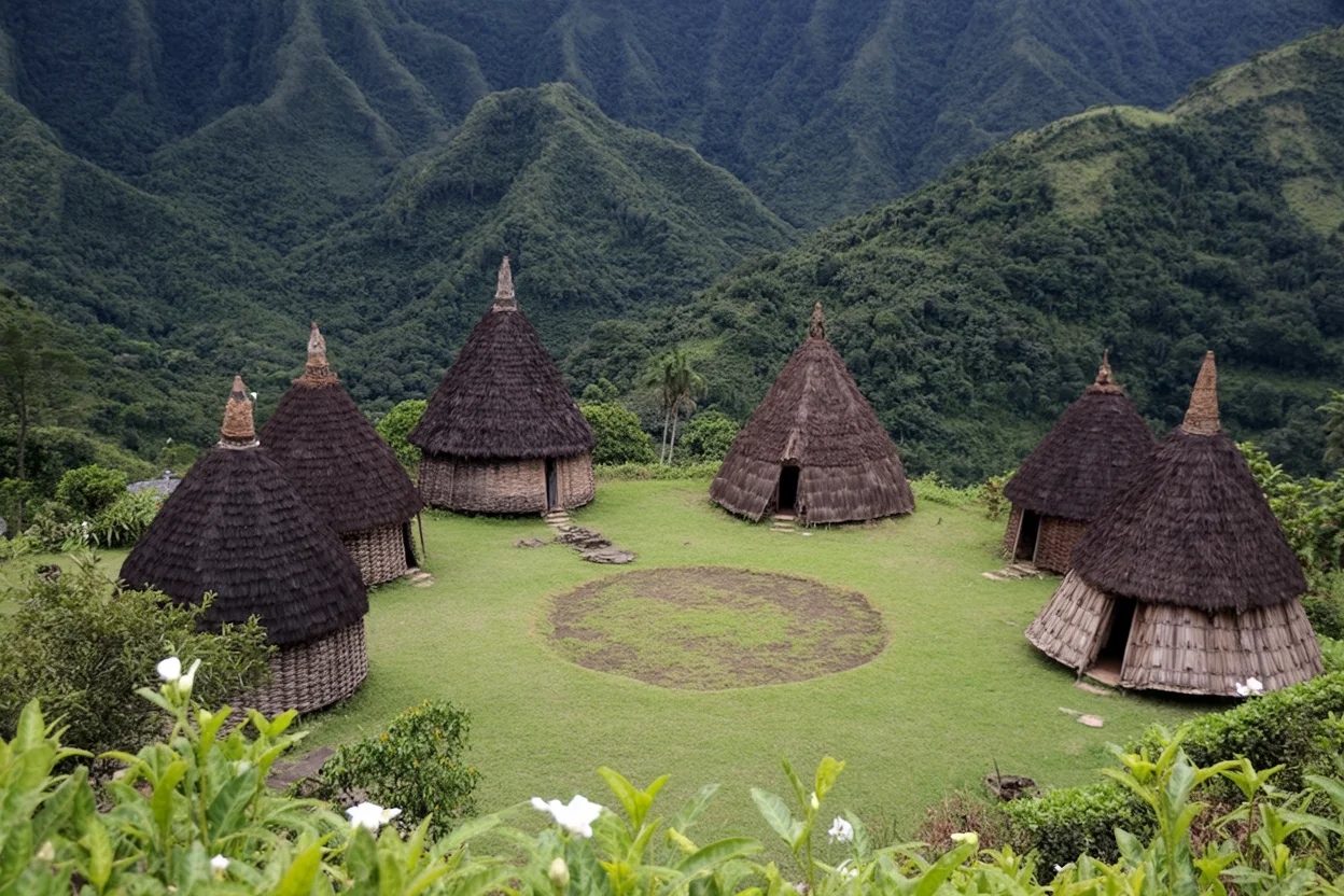 Desa Wae Rebo, Flores