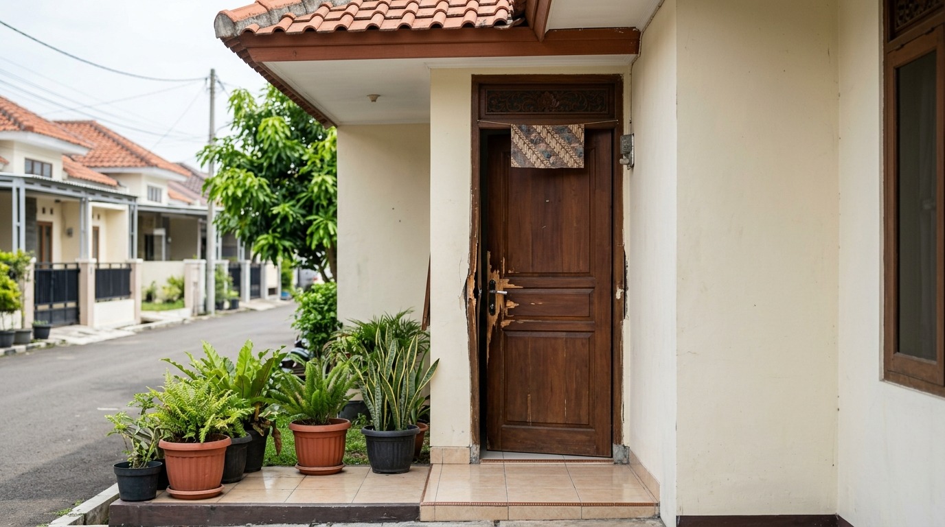 Risiko keamanan: Pencurian saat rumah kosong