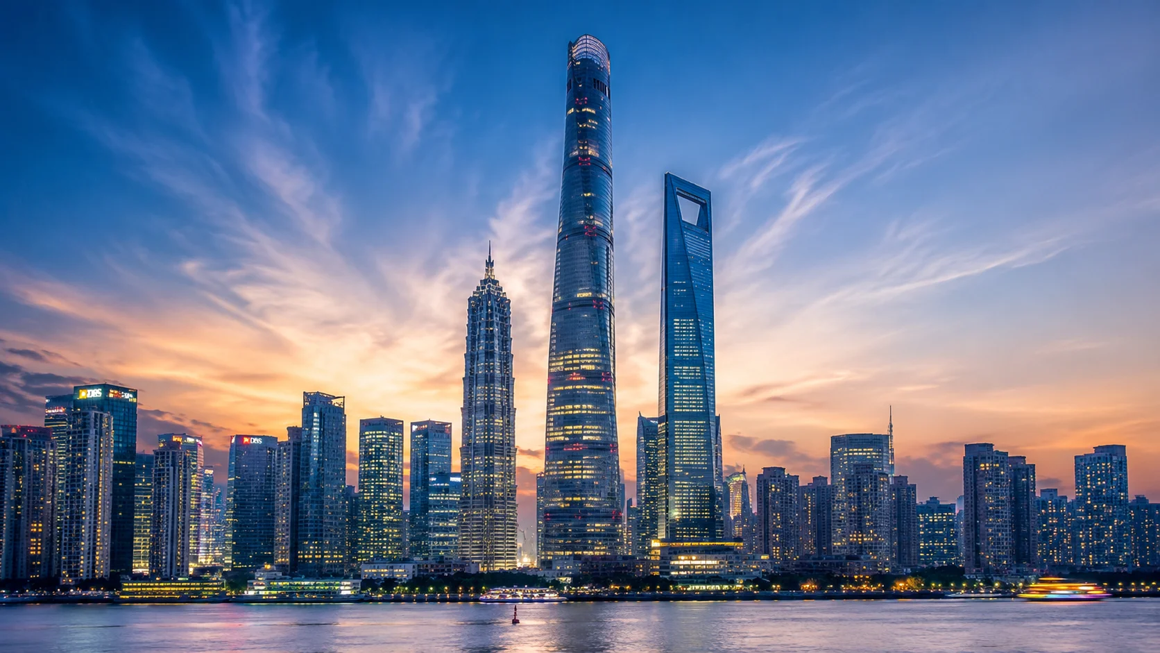 Referensi foto di Shanghai Tower, China