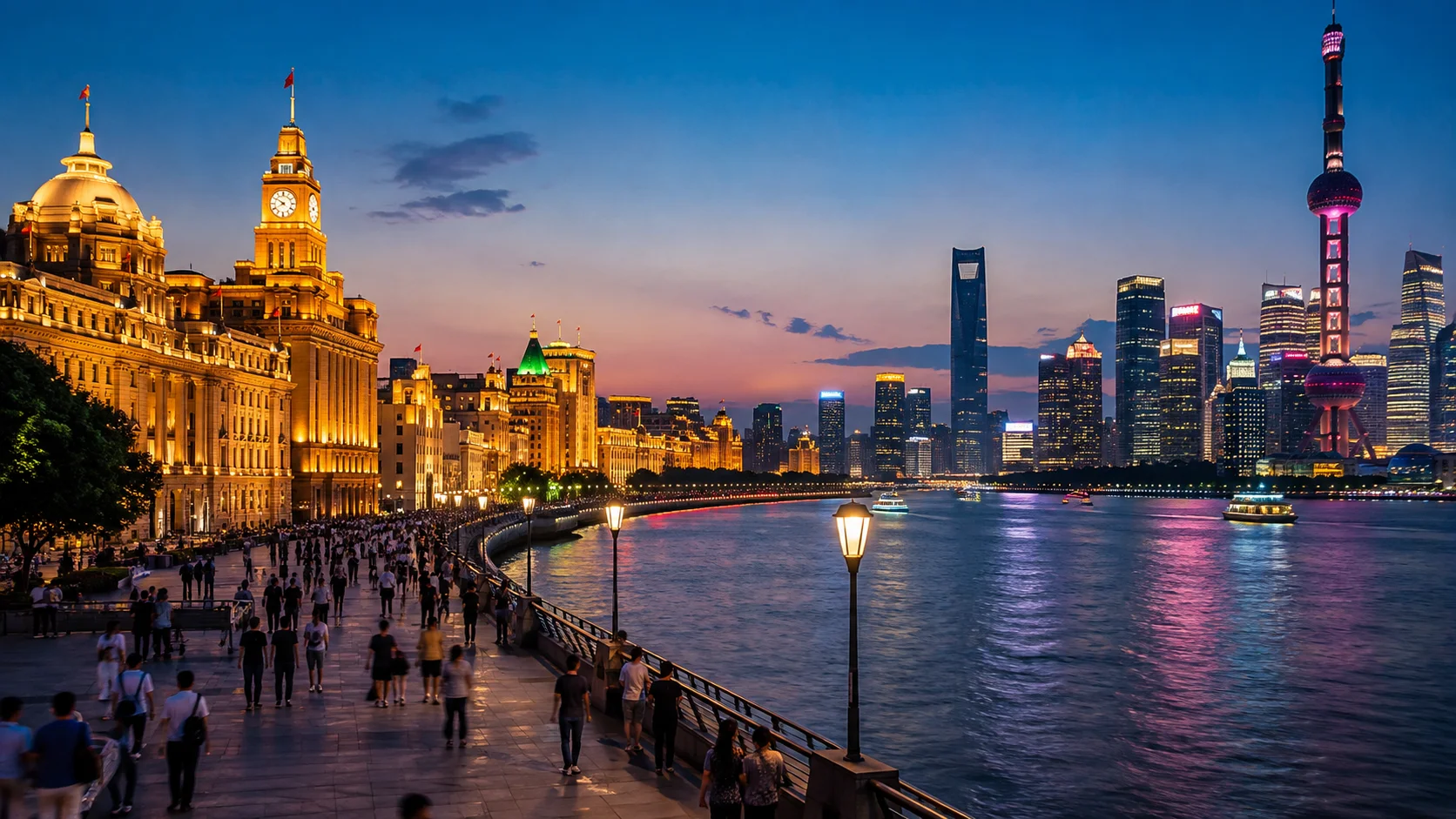 Referensi foto di The Bund, China